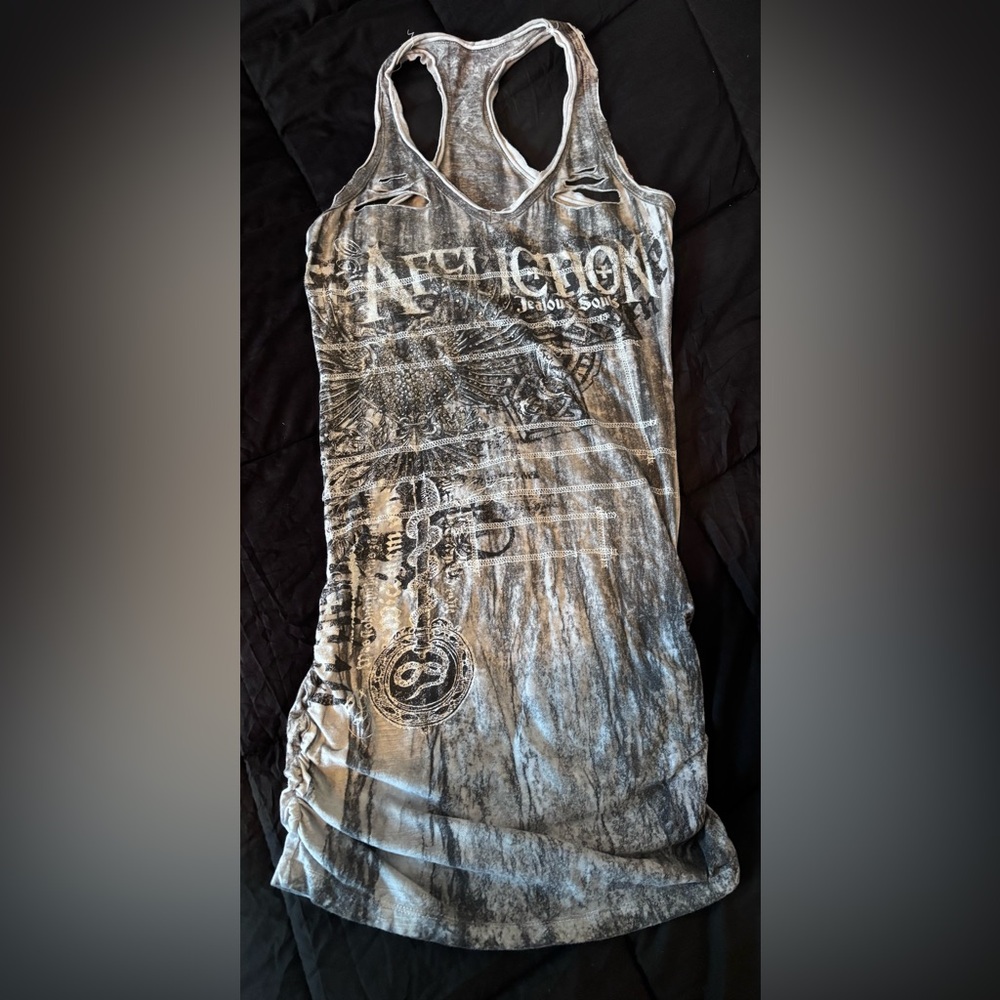 Affliction Monochrome Graphic Tee